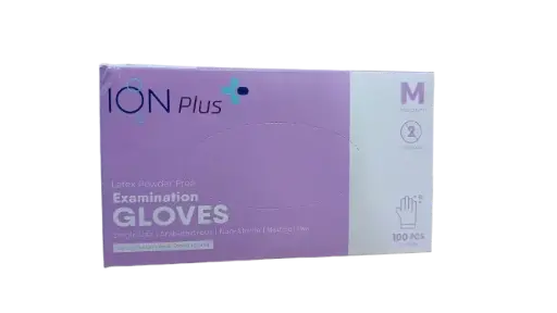 IONPLUS EXAMINATION LATEX POWDER FREE Zize M