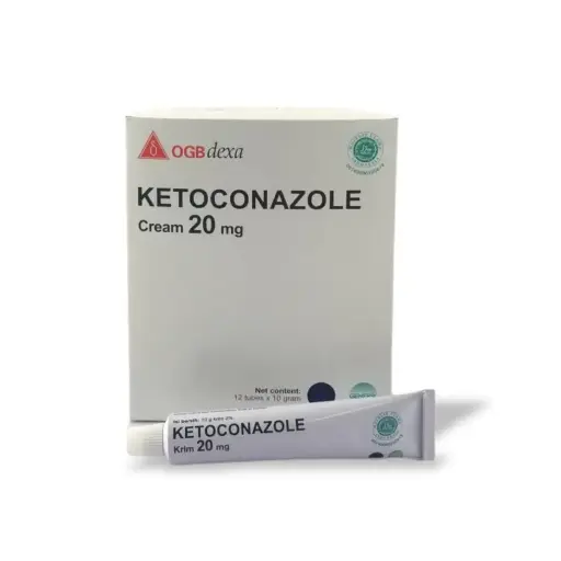 KETOCONAZOLE 2% CREAM 20 MG Box/12 Tube (DEXA)