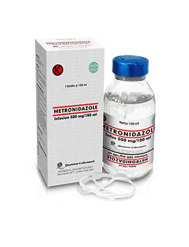 METRONIDAZOLE 500 mg/100 ml INFUS TD