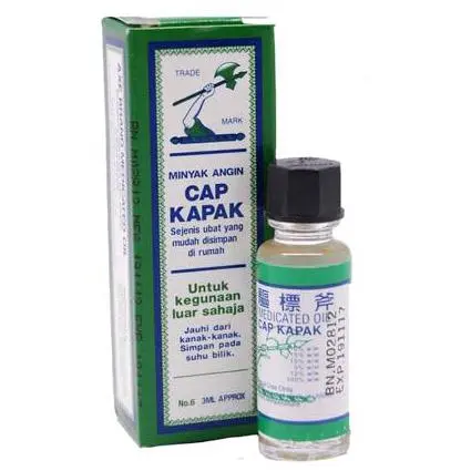 MINYAK ANGIN KAPAK 3 ML (Box/12 Botol)