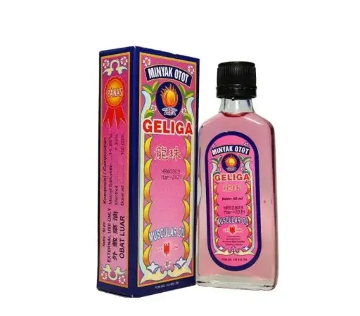 MINYAK OTOT GELIGA 60 ML (Pack/ 12 Botol)