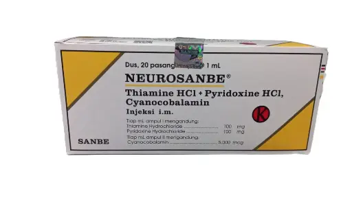 NEUROSANBE DUAL INJEKSI (20 AMPUL)