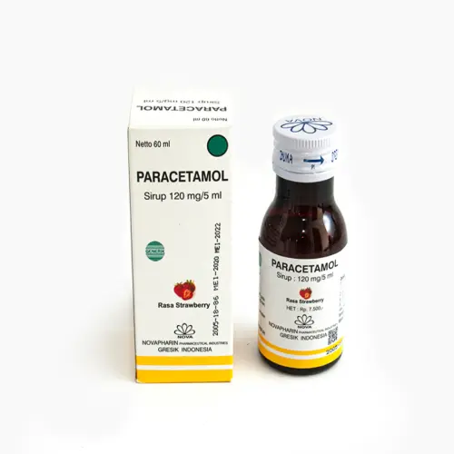 PARACETAMOL SYRUP STRAWBERRY 60 ML (NOVA)