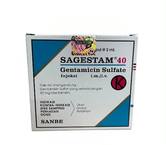 SAGESTAM INJEKSI (Box/5 Ampul) | Tabi Anugerah Pharmindo Timika