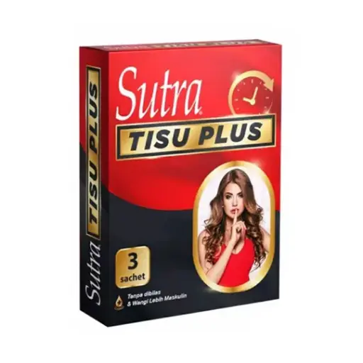 SUTRA TISSUE PLUS 3S (Pack/10 Dus)